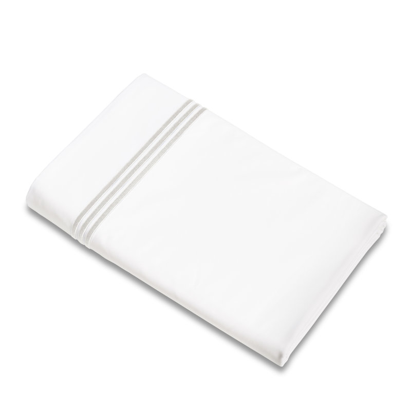 Platinum Flat Sheet, King Flat Sheet, White/Pearl