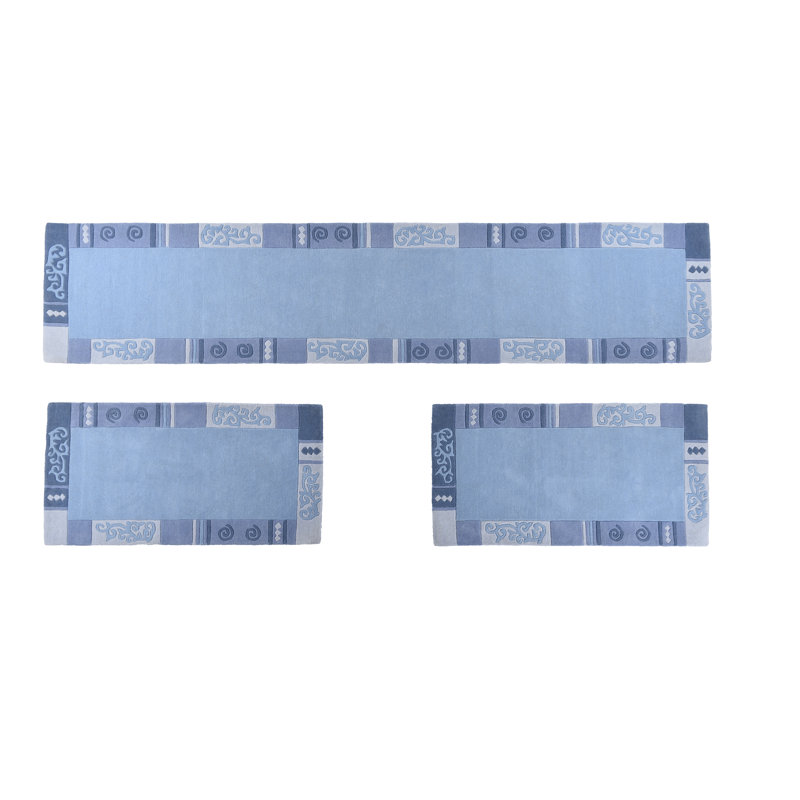 Around 70 X 620Cm Blue Area Rug