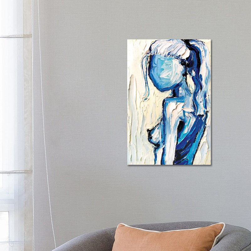 Femme 1 Piece Wrapped Canvas Painting, 66.04 cm H x 45.72 cm W