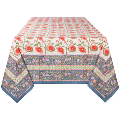 Nappe 100% coton Floral