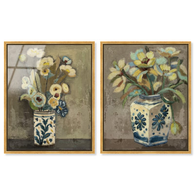 Flowers In Vases Set Set by Oliver Gal