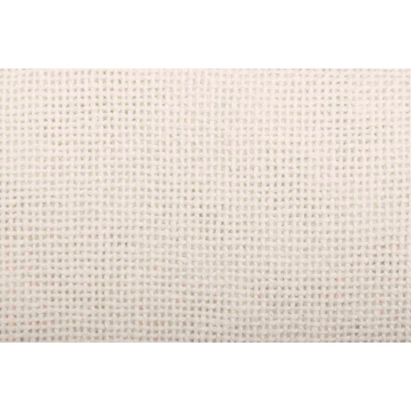 Burlap Natural 100% Cotton - Set of 2, King, Antique White