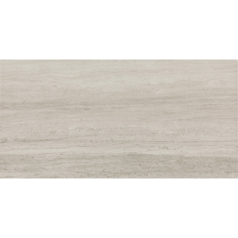 Daltile Articulo 12 x 24 Glazed Porcelain Floor Tile Matte (9 PC Per Carton) (17.60 SQFT Per Carton), Column Gray