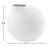 NONA White 5.5" Porcelain Table Vase