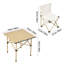 Patio Dining Set with Rectangular Table-623294195-623294198-623294196