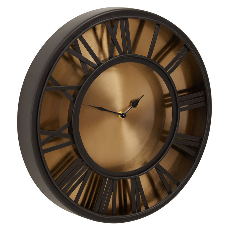 Mateo Metal Wall Clock