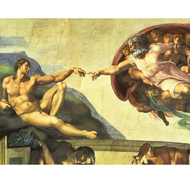 Creation of Ada, 28" H x 36" W
