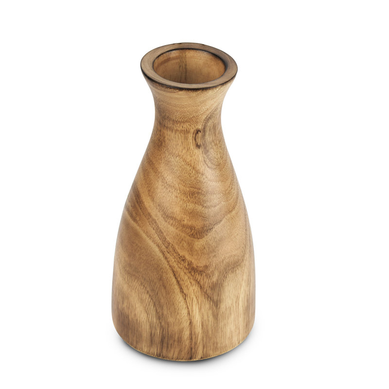 Scorpio Handmade Wood Table Vase
