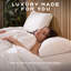 Luxurious Hotel Snuggledown Back Sleeper Medium Support Cotton Cover Pillow