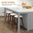 26" Solid Wood Backless Bar Stools, Set of 3 Saddle Counter Height Barstools-1760934511-1760934509