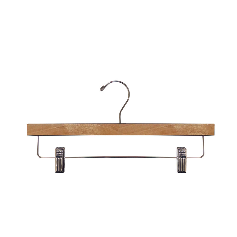 Cintre en bois pour jupe et pantalon