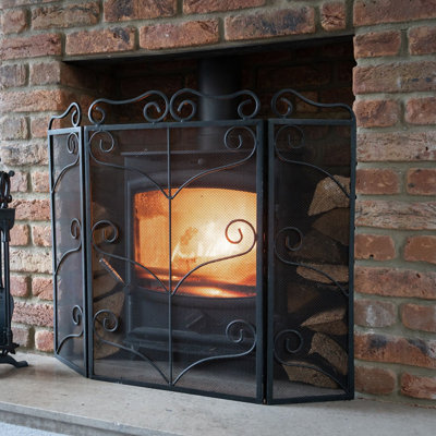 Emiliya Metal Fireplace Grate