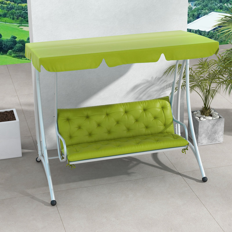 Coussin de dossier / siège d'extérieur, Vert