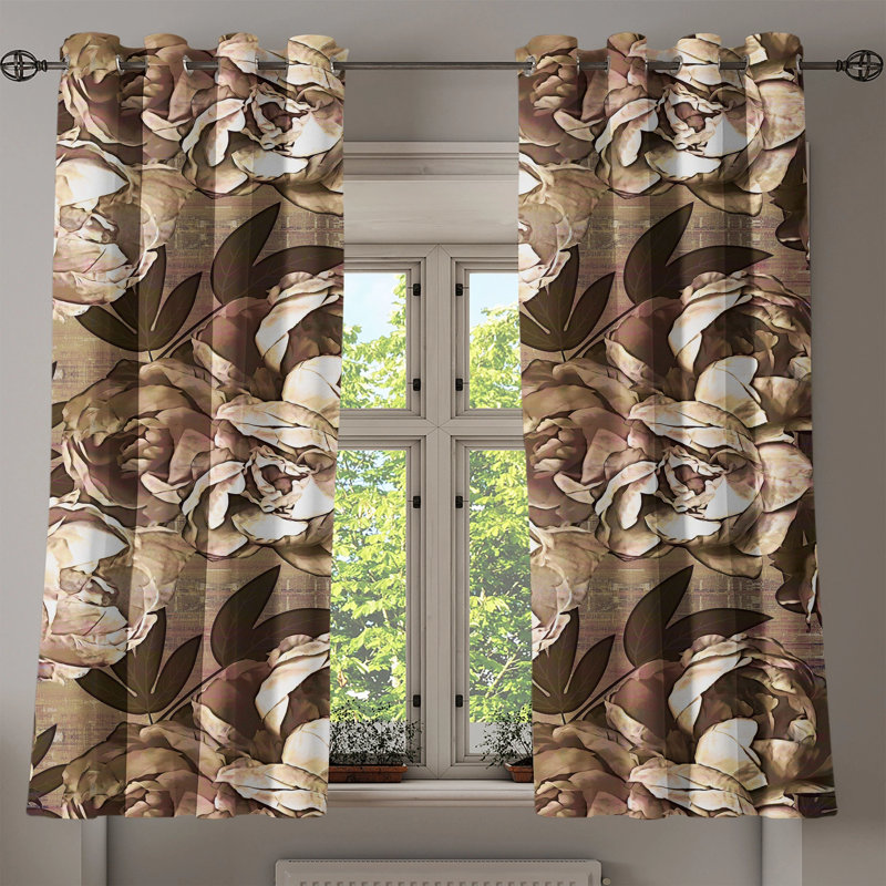 Binstead Semi Sheer Curtain Pair