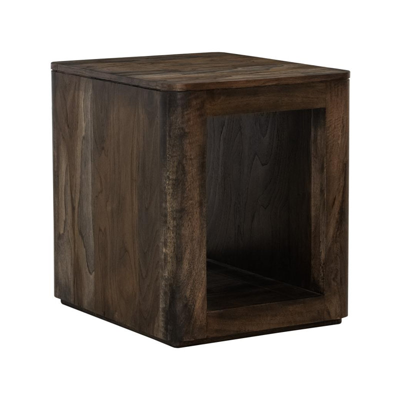 Table de chevet 1 tablette Balam, Noir