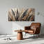 Ensemble de 1 tableau abstrait sur toile représentant des herbes-131169881-131169882