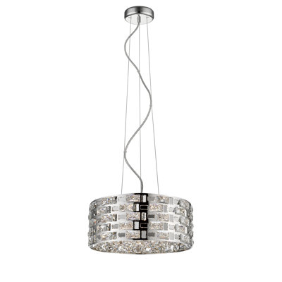 Clarkfield 6 - Light Crystal Pendant