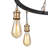 Enijah 6 - Light Wagon Wheel Unique Chandelier