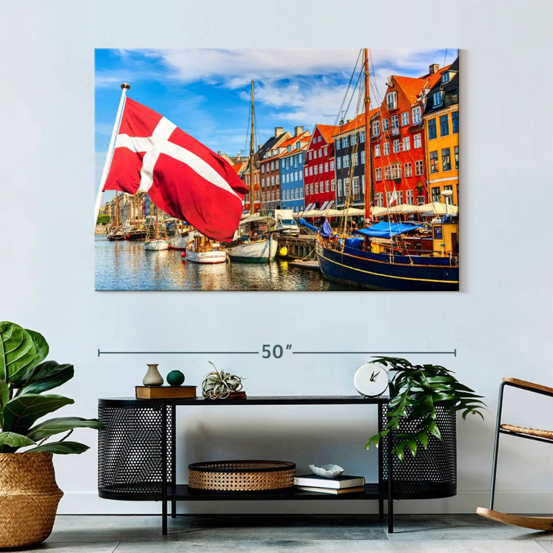 Mehar Copenhagen Port Boats, 34" H x 51" W