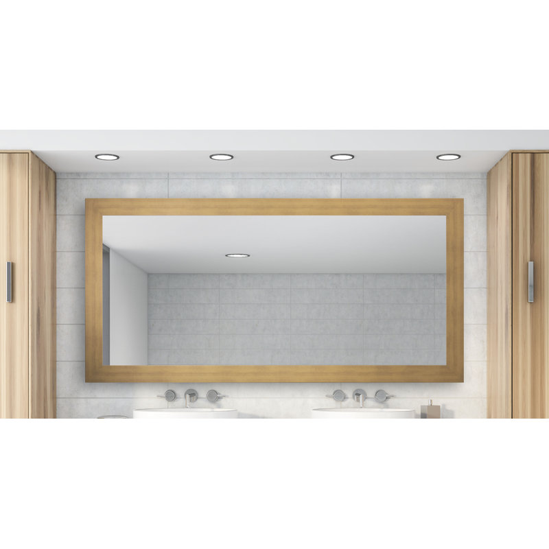Armone Engineered Wood Flat Mirror, 38.5" x 71.5"