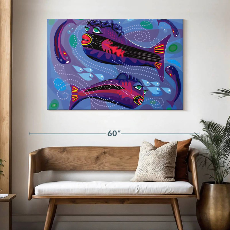 Brampt Latin Lovers, 32" H x 48" W
