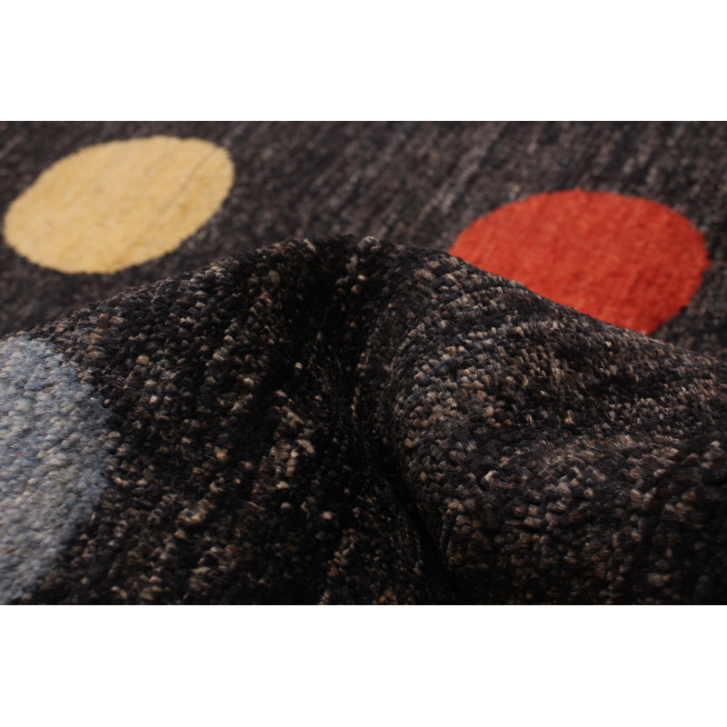 Tapis rectangulaire unique de 6 pi 8 po x 9 pi 7 po Sebastiano