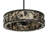Correna 8 - Light Dimmable LED Drum Chandelier