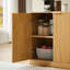 Modern Fluted Sideboard with Curved Edge, 6-Door Large Buffet Cabinet for Kitchen And Living Room-1734302385-1734302391