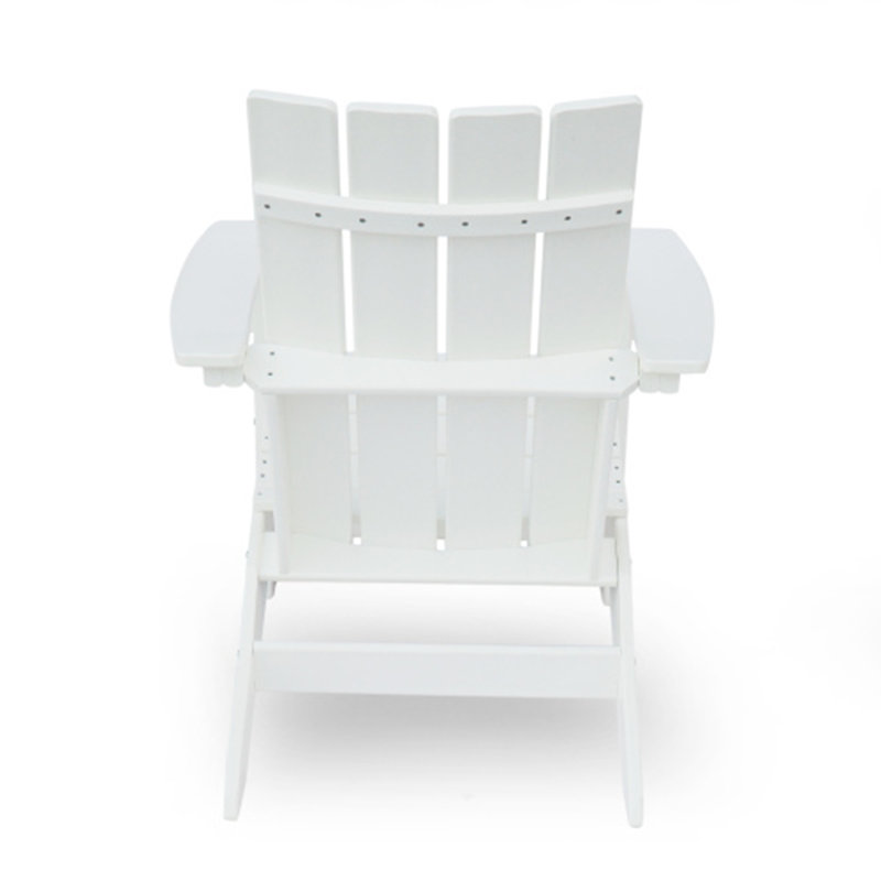 Chaise Adirondack d'extérieur Anastagio, Blanc