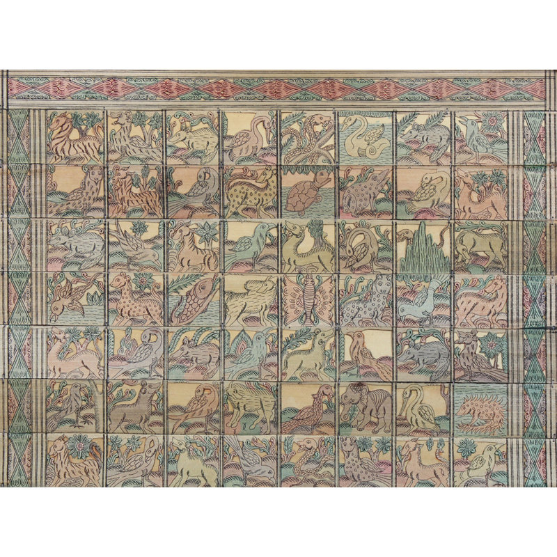 Lien des animaux - faune | Paata, peinture de l'Orissa