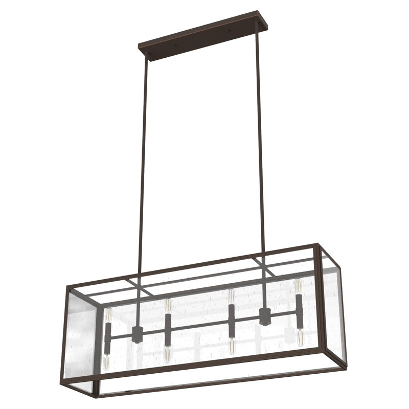 Felippe 8 - Light Kitchen Island Pendant, Onyx Bengal
