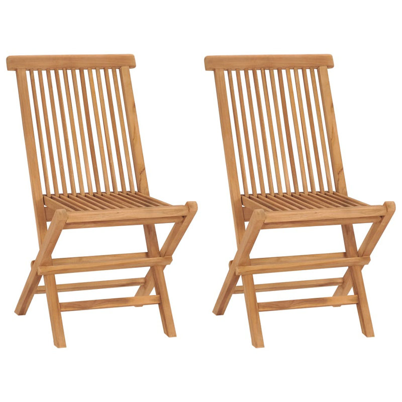 Bucareli Wood Folding Chair Set