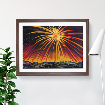 XH1022-6889X Phenomenal Fireworks - Single Picture Frame Print