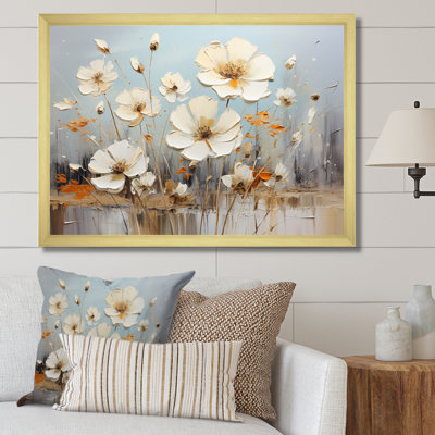 " Meadow Whispers Of Spring II " Mixed Media Print