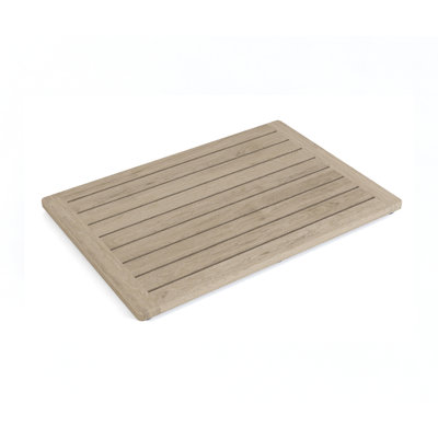 Spa Mist-Shield Teak Bath & Shower Mat