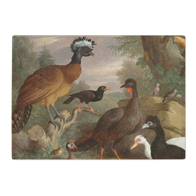 Collection of Birds Vol.1 by Melchior D'hondecoeter Chopping Board