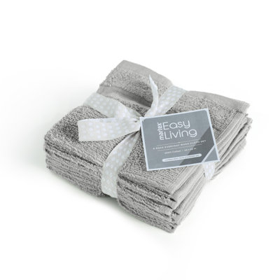 Martex The Everyday Grey Washcloth Set