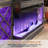 Alvilda 70" Farmhouse LED Fireplace TV Stand-452047744