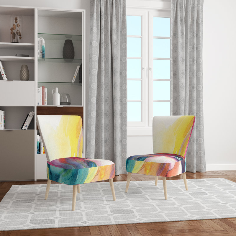Deya - Chaise d'appoint rembourrée Glam