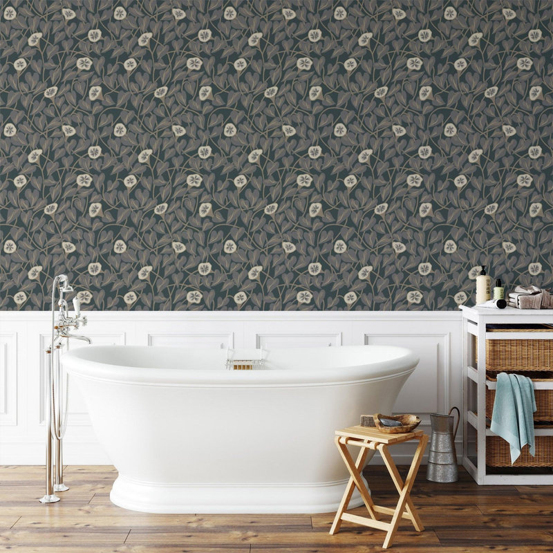 Climbing Vine - Wallpaper, Nocturne, Premium Paper