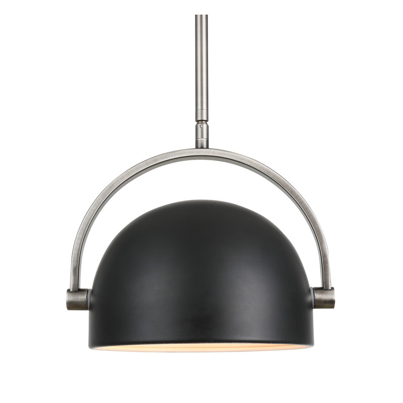 Mendon 1 - Light Single Pendant, 13" H x 9.4" W x 7.9" D