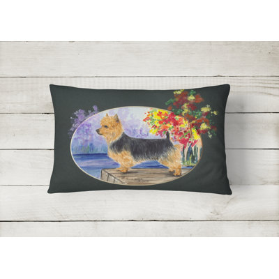Outdoor Reversible Throw Pillow