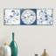Indigo Ceramics I 1 Piece Panoramic Wall Art on Canvas-1142825505-1142825508
