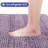 Striped Brown Bathroom Rug Set 3 Pieces Ultra Soft, Non Slip Chenille Toilet Mat, Absorbent Plush Shaggy Bath Mats For Bathroom, Bedroom, Kitchen-19463364