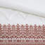 3 pièces d'édredon en coton de couleur - Literie à motif touffeté en chenille-116011236