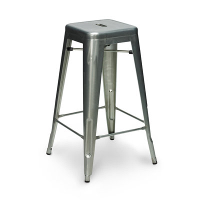 Hillrich Counter Stool with Metal Frame