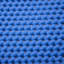 Tapis de bain antidérapant 36 po x 17 po, tapis de bain décoratif pour baignoire avec ventouses, tapis de salle de bain pour surfaces lisses bleu