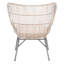 Fauteuil papillon en lin 28,4 po-814755548