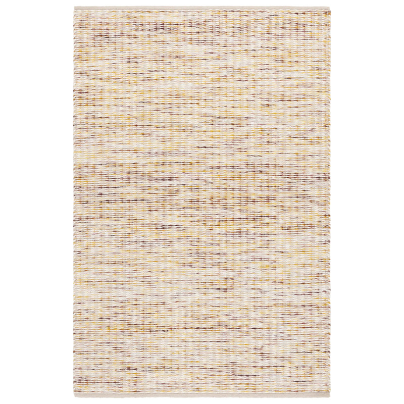 Tapis en laine tissé à la main Natura, Rectangle 6 pi x 9 pi