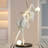 Resin Free-Form Modern Bedroom Floor Lamp